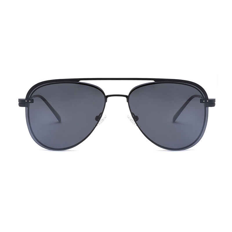2021 New Design Aviator Glasses Metal Clip on Sunglasses