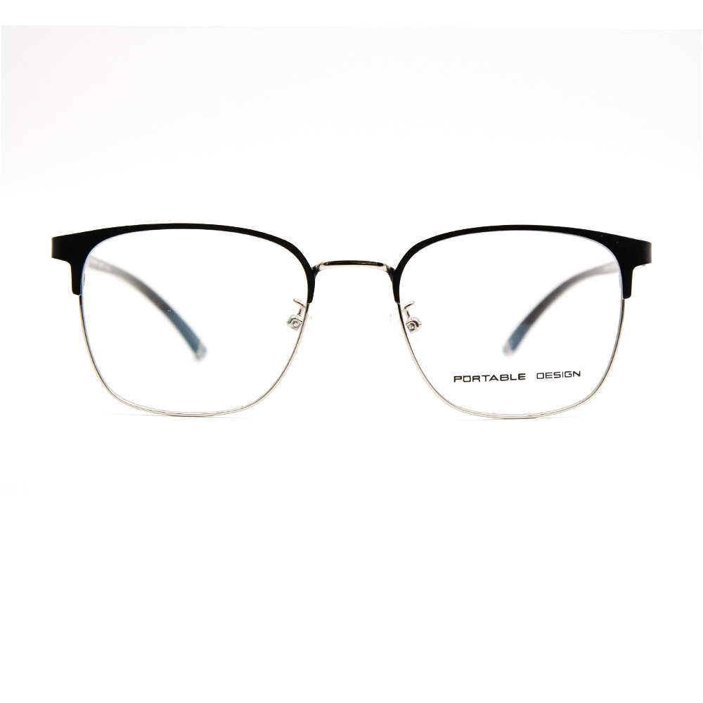 2021 Metal Frame Fashion Anti-blue Light Eyeglasses Circle Eye Glasses