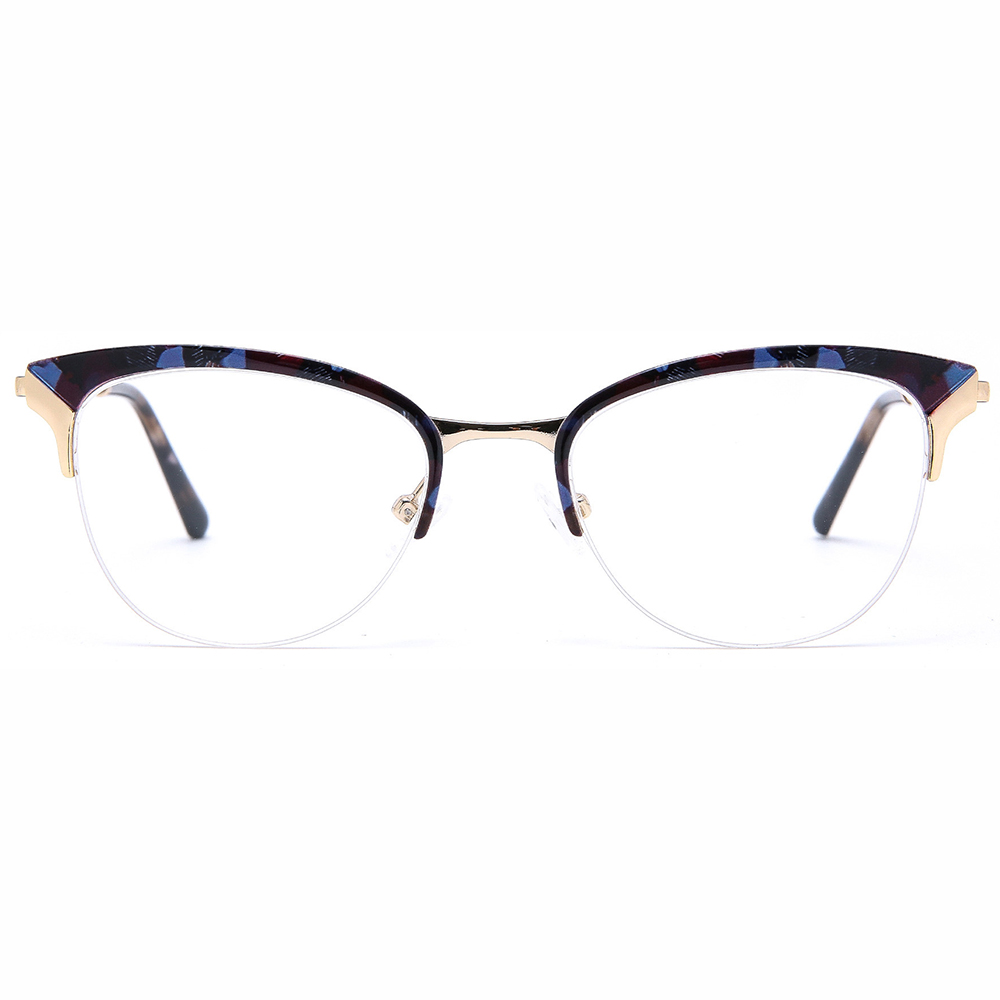 Metal Frames Glasses Optical Eyewear