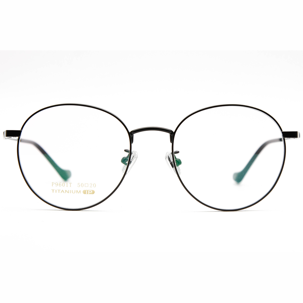 2021 Titanium Alloy Screwless Eyewear Prescription Retro Eyeglasses