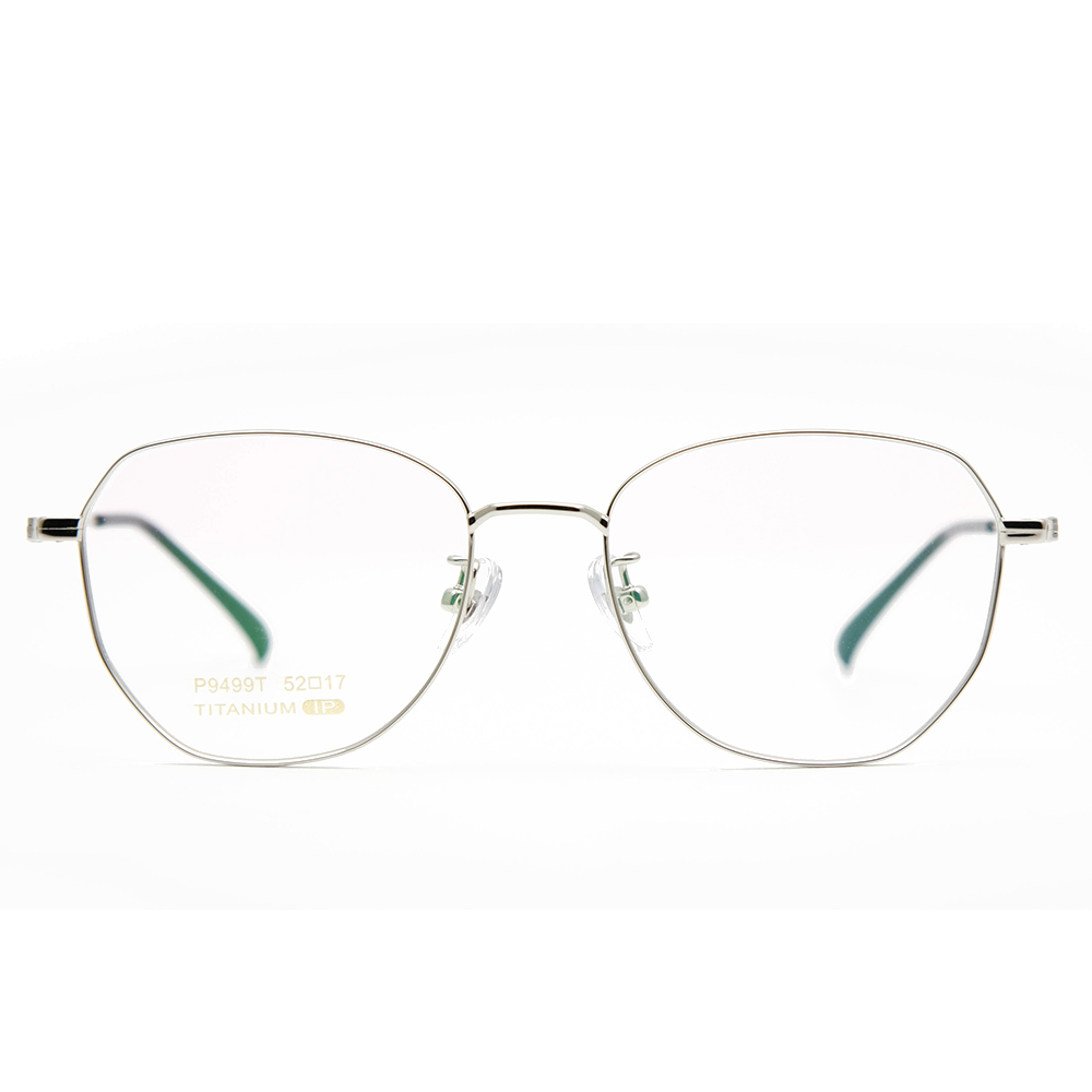 2021 Titanium Fashionable Slim Frame Business Eyeglasses Half Titanium