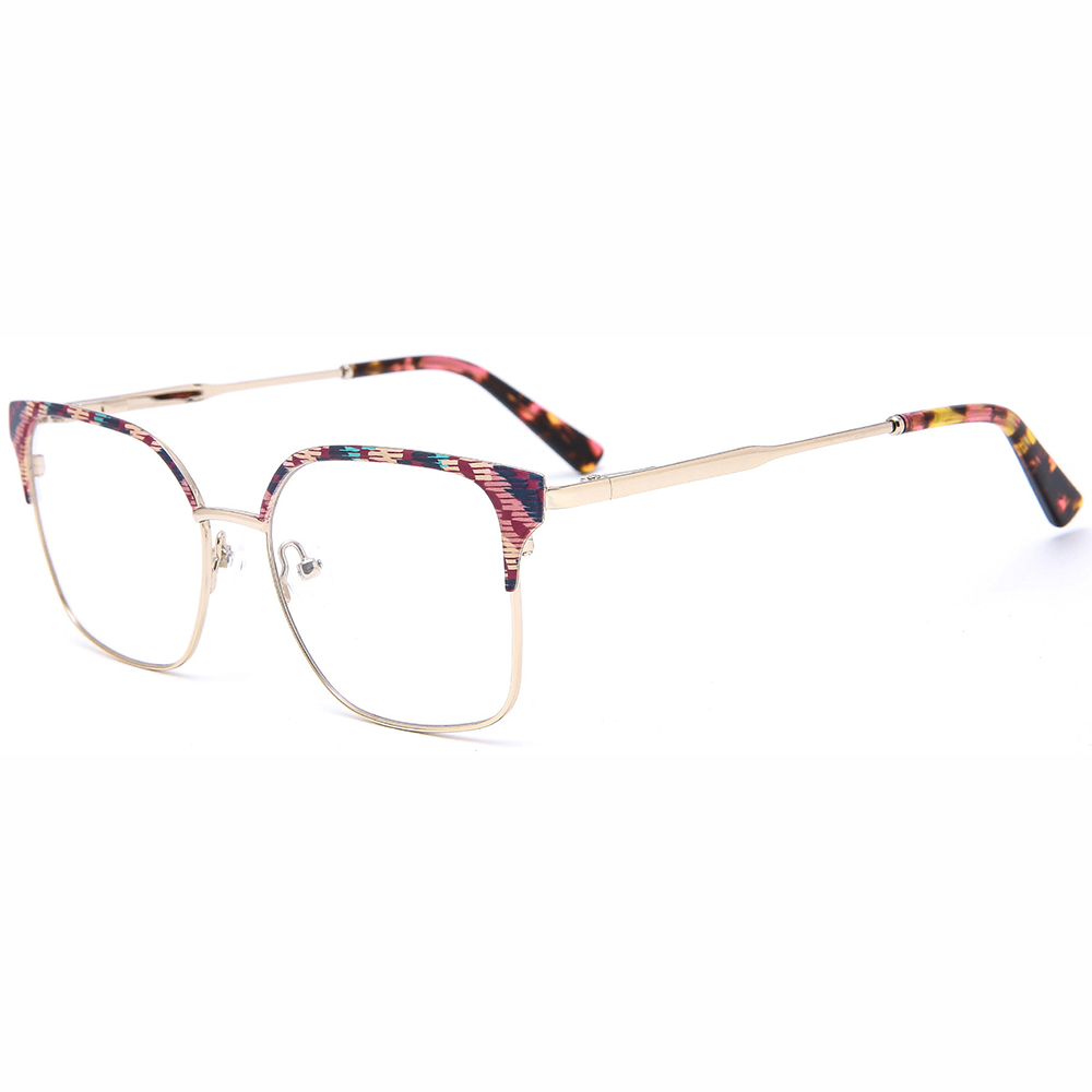 Metal Vintage Stainless Steel Spectacles Optical Frame for Unisex