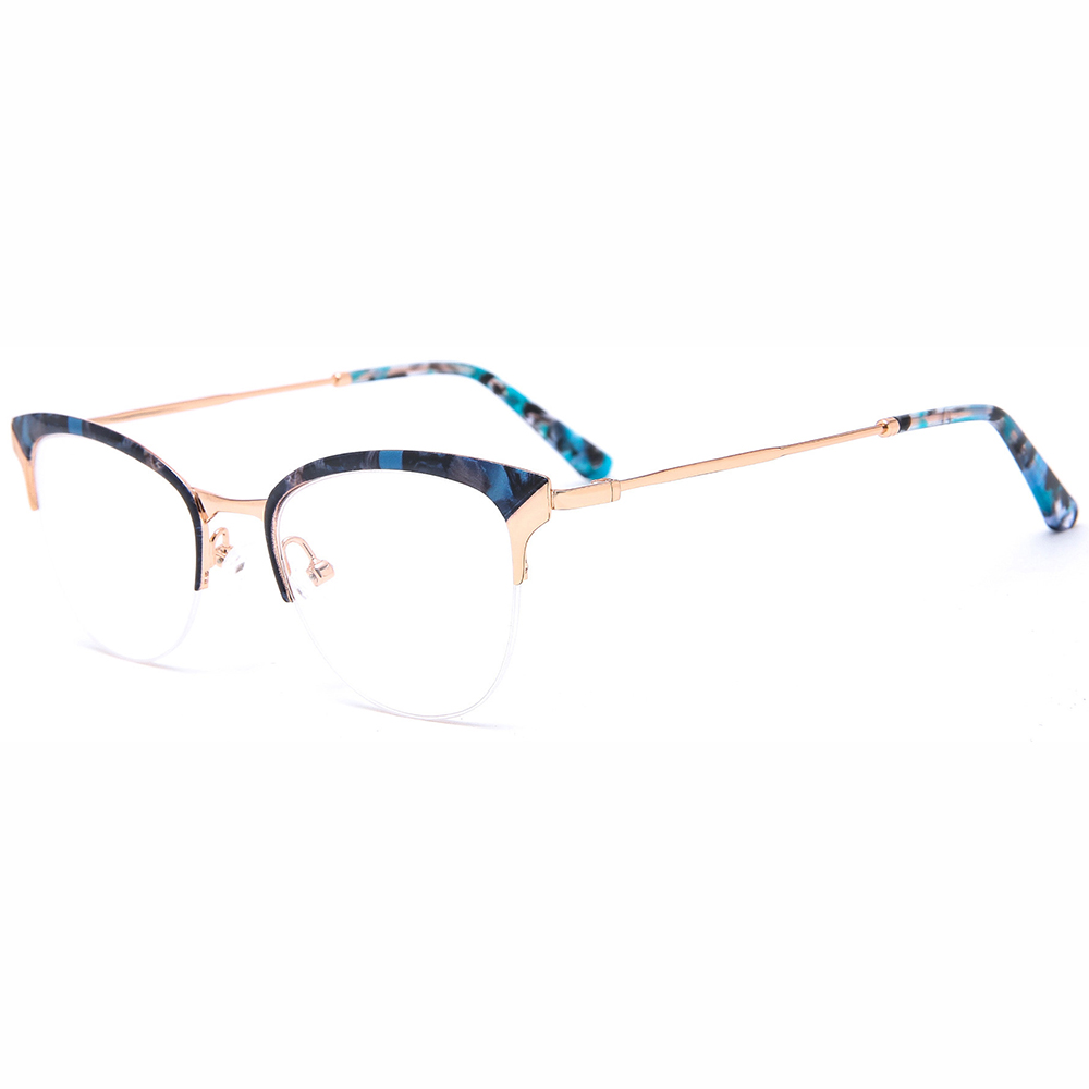 Metal Frames Glasses Optical Eyewear