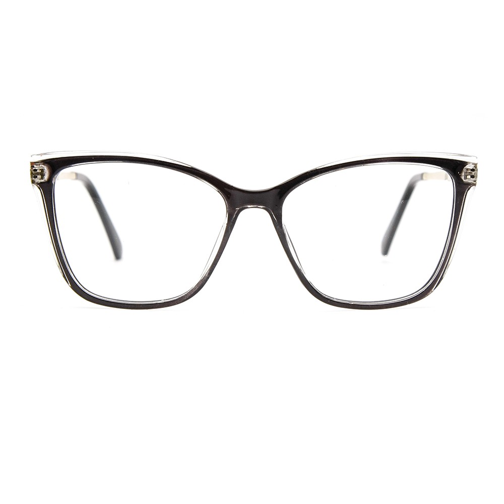 High Quality Trendy Eyewear Acetate Metal Woman Optical Glasses Frames