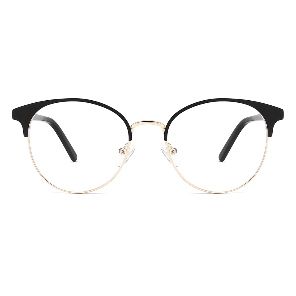 China Wholesale Clear Eyeglasses Frames Metal Optical Frame