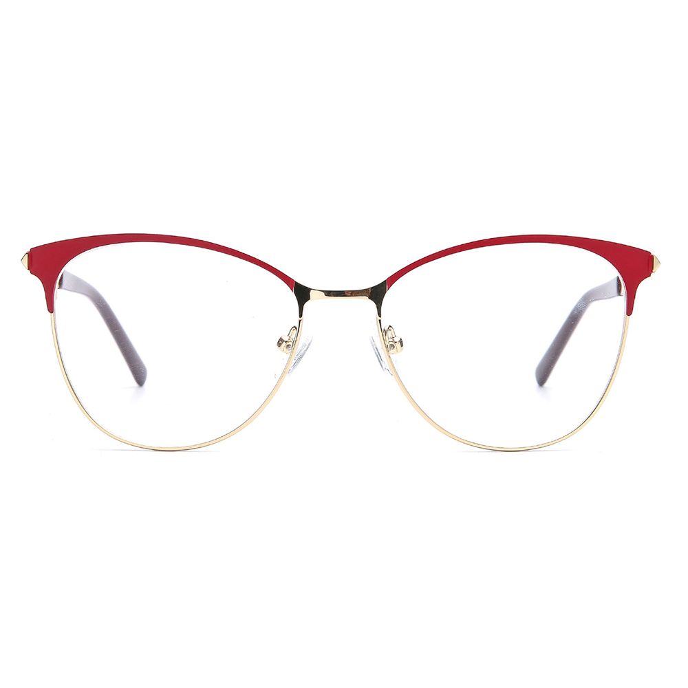 Metal Eyeglass Frames Fashion Optical Eyeglasses blue light