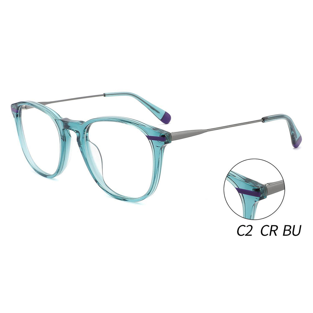New Acetate metal Spectacle Eyewear China Wholesale Optical Eyeglasses